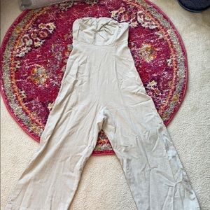 Urban Outfitters strapless jumpsuit